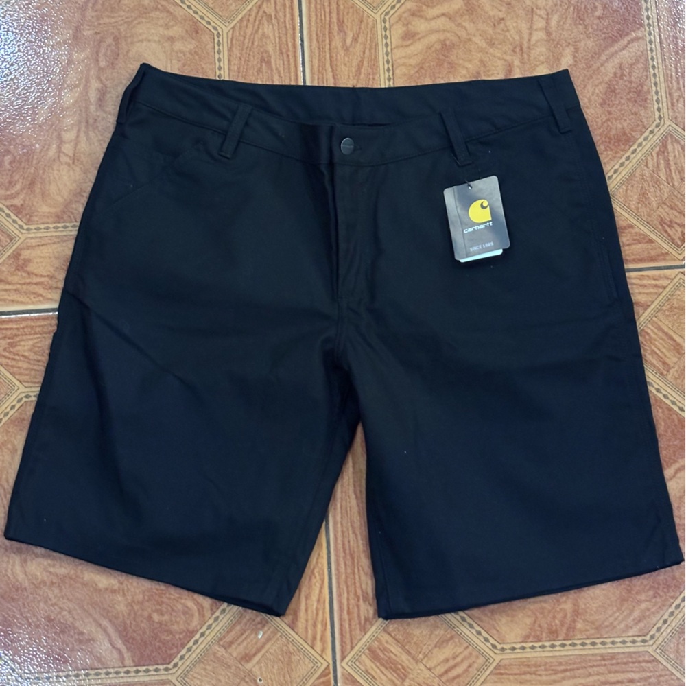 Carhartt Women's Rugged Flex Loose Fit Canvas Work 10" Inseam Shorts Size 16